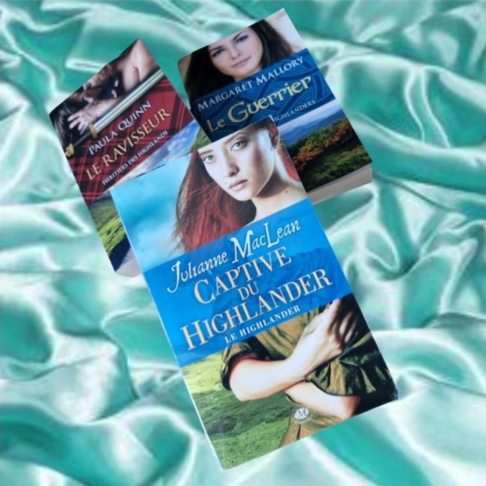 Lot 3 romans Genre romance historique