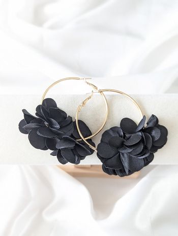 Boucles d'oreilles fleurs