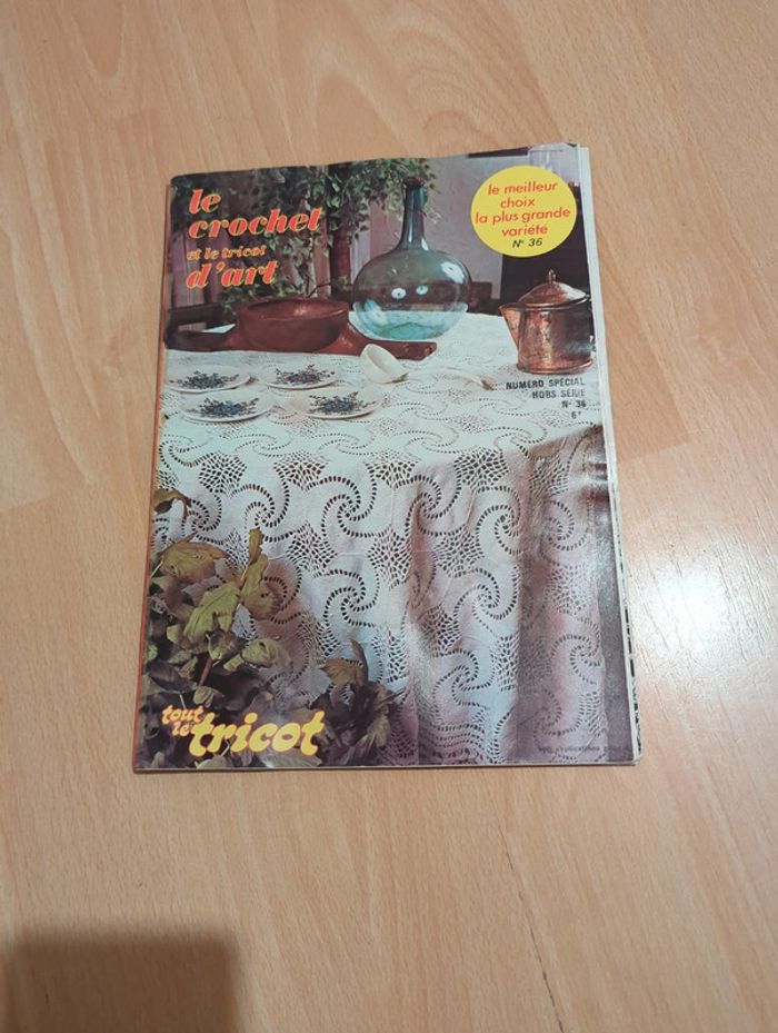 Magazine Le crochet et le tricot d'art hors série n°36