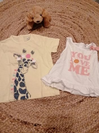 Lot de 2 hauts été