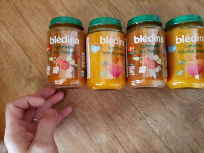 Lot 4 pot bébé 6/8 mois - photo numéro 3