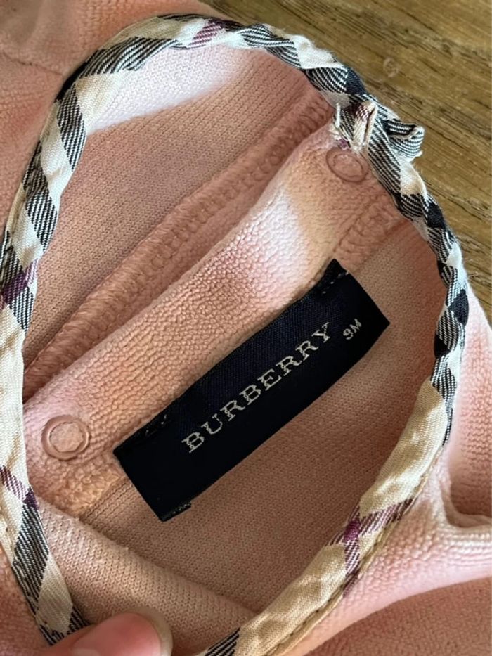 Pyjama rose pâle Burberry - photo numéro 4