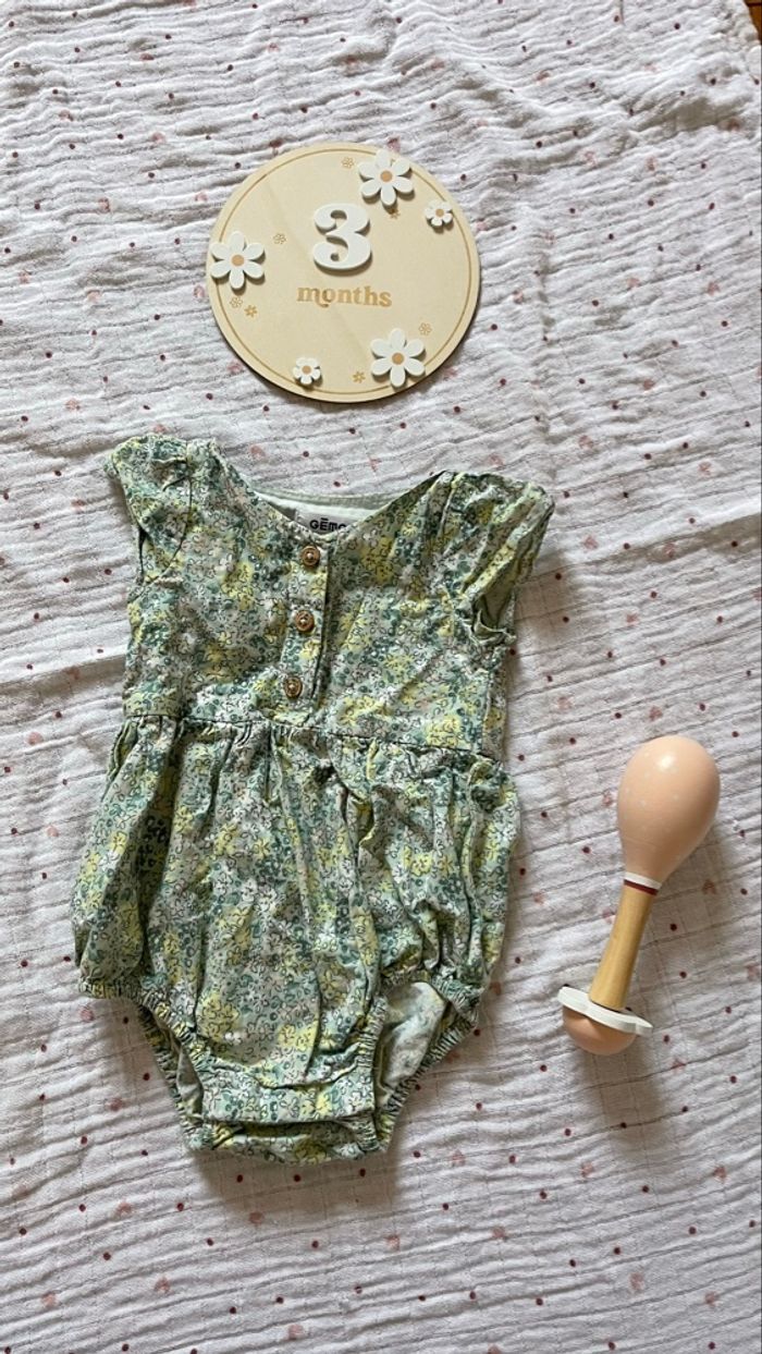 Barboteuse fille 3mois