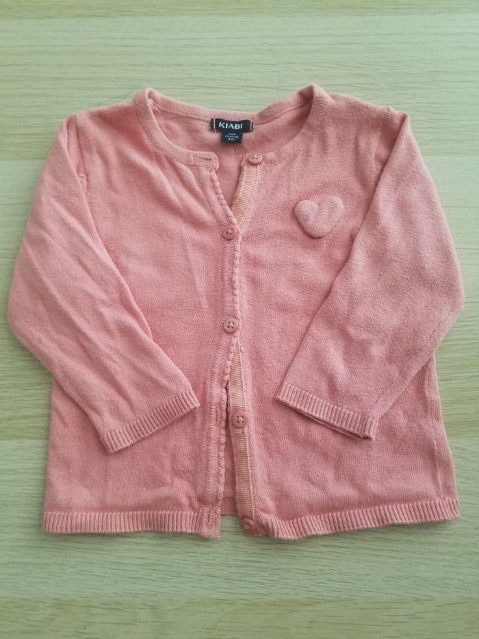 Gilet fille 6 mois Kiabi