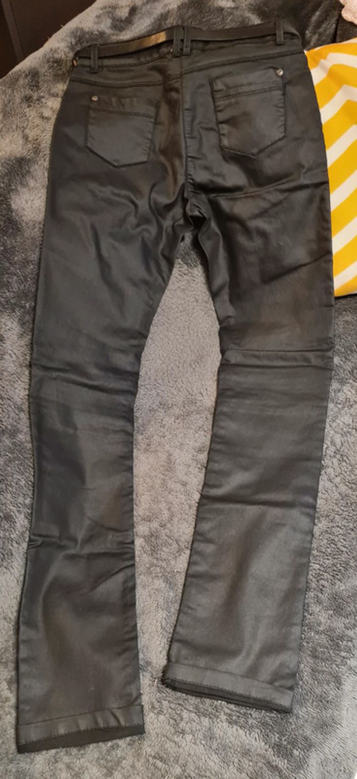 Pantalon stretch noir fille taille 14 ans Orchestra - photo numéro 3