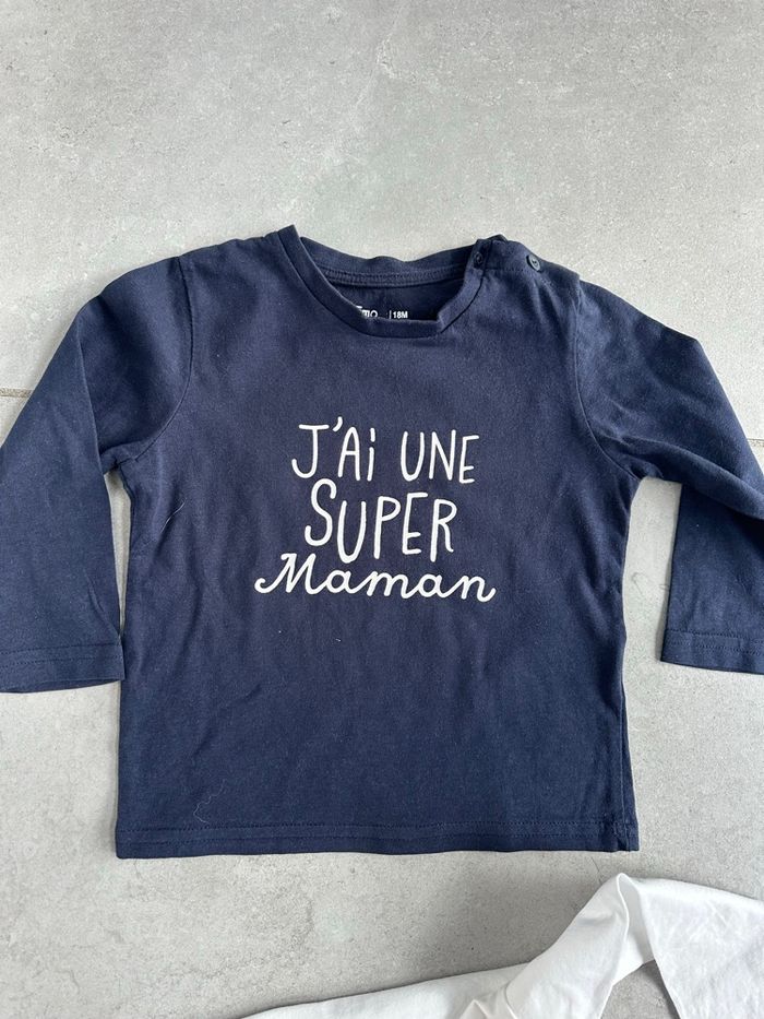 Maillot manches longues 18 mois - photo numéro 3