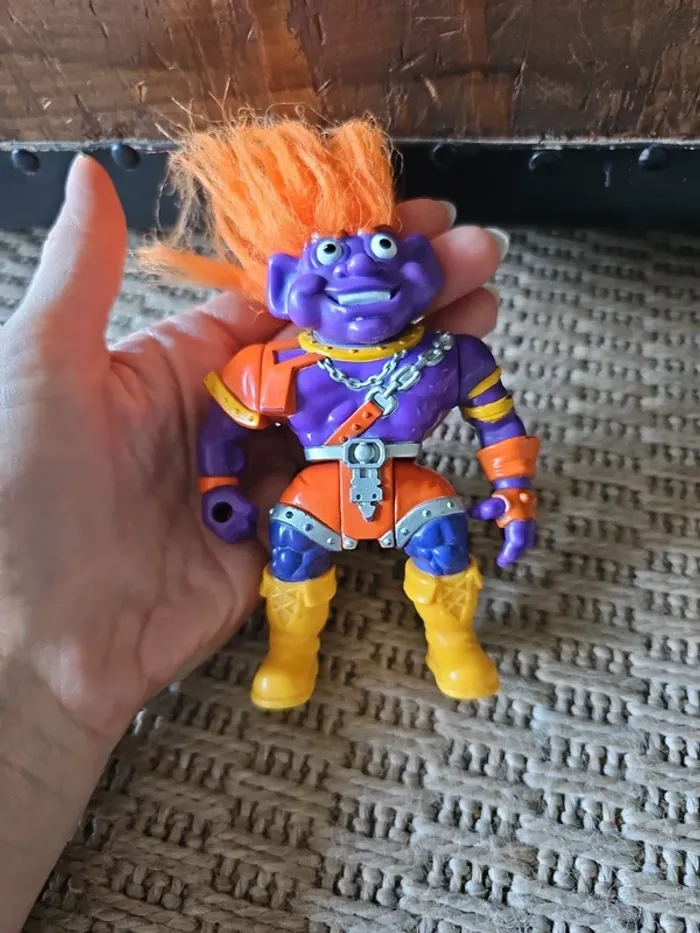Figurine troll warriors vintage - photo numéro 9