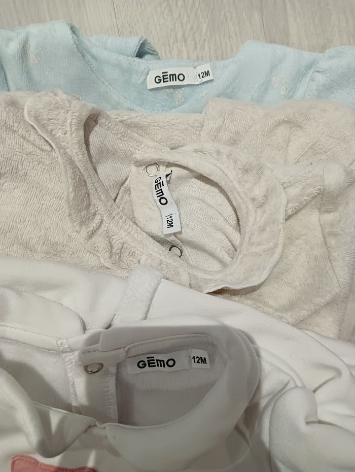 Lot 6 pyjamas 12 mois fille - photo numéro 8