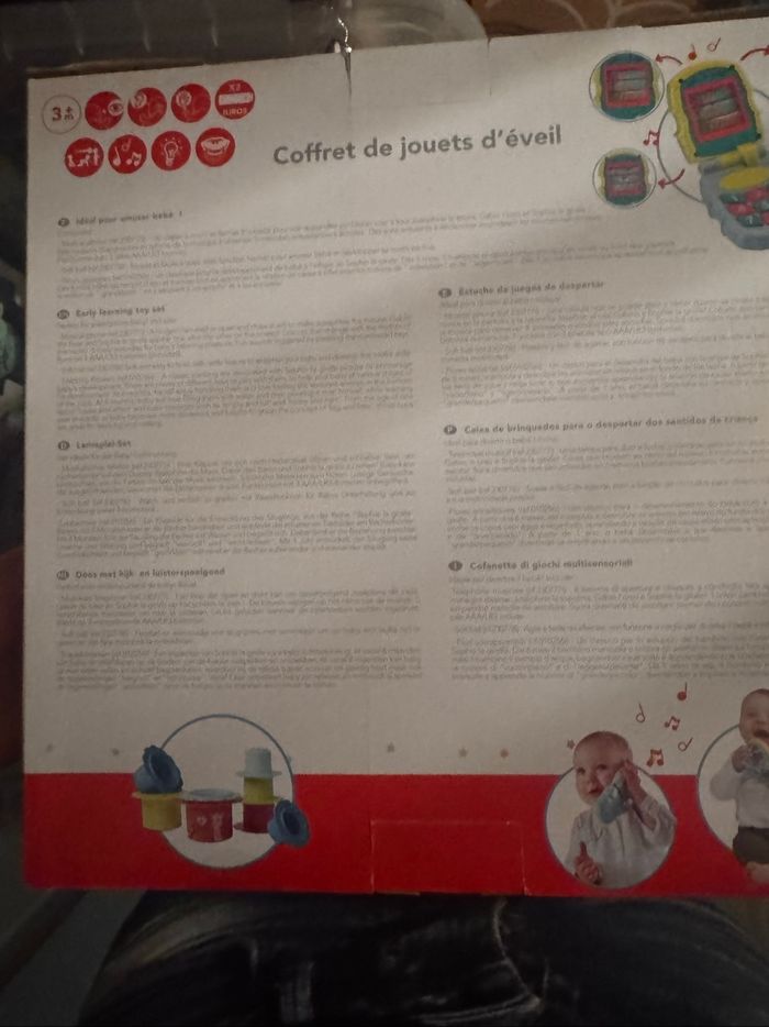 Coffret d éveil Sophie la girafe neuf - photo numéro 3