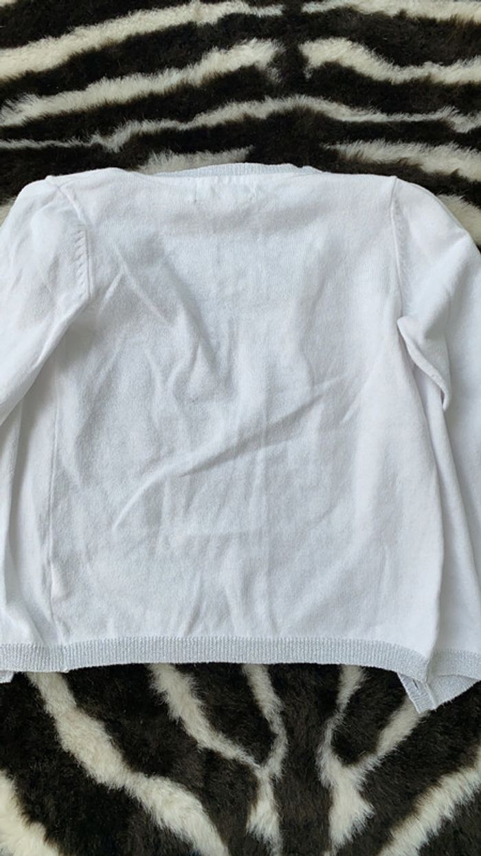 Gilet blanc taille 2-3 ans - photo numéro 5