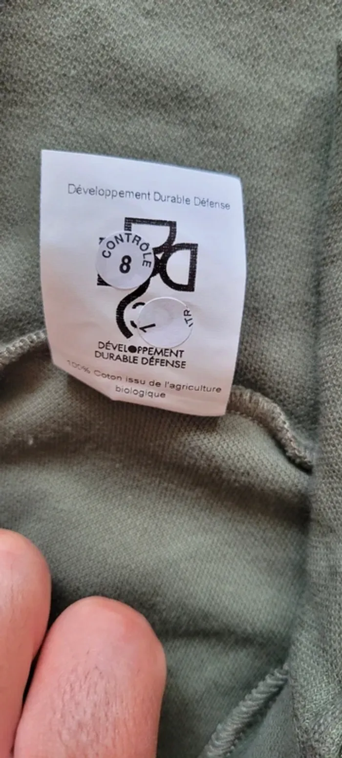 Pull col montant militaire - photo numéro 3