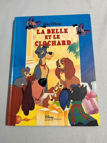 Livre Vintage La Belle et le Clochard 1992