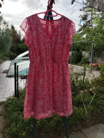 Robe rose Tissaia taille 40
