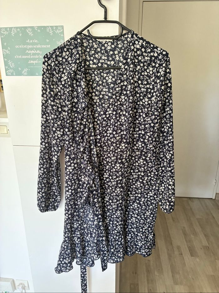 Robe portefeuille only à fleurs - photo numéro 3