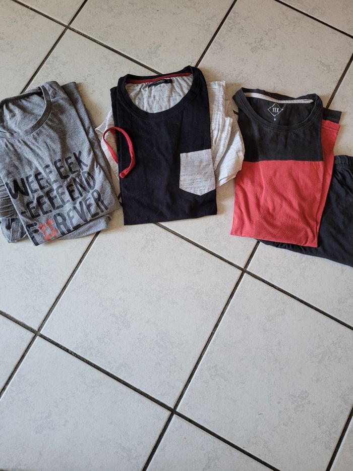 Lot pyjashorts garçon