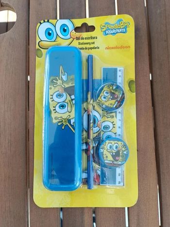 Set d'écriture bob l'éponge