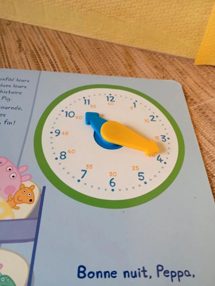 Quelle heure est-il Peppa pig hachette jeunesse - photo numéro 3