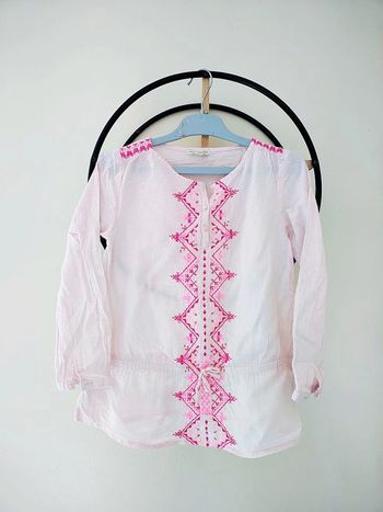 8 ans blouse tunique Vertbaudet