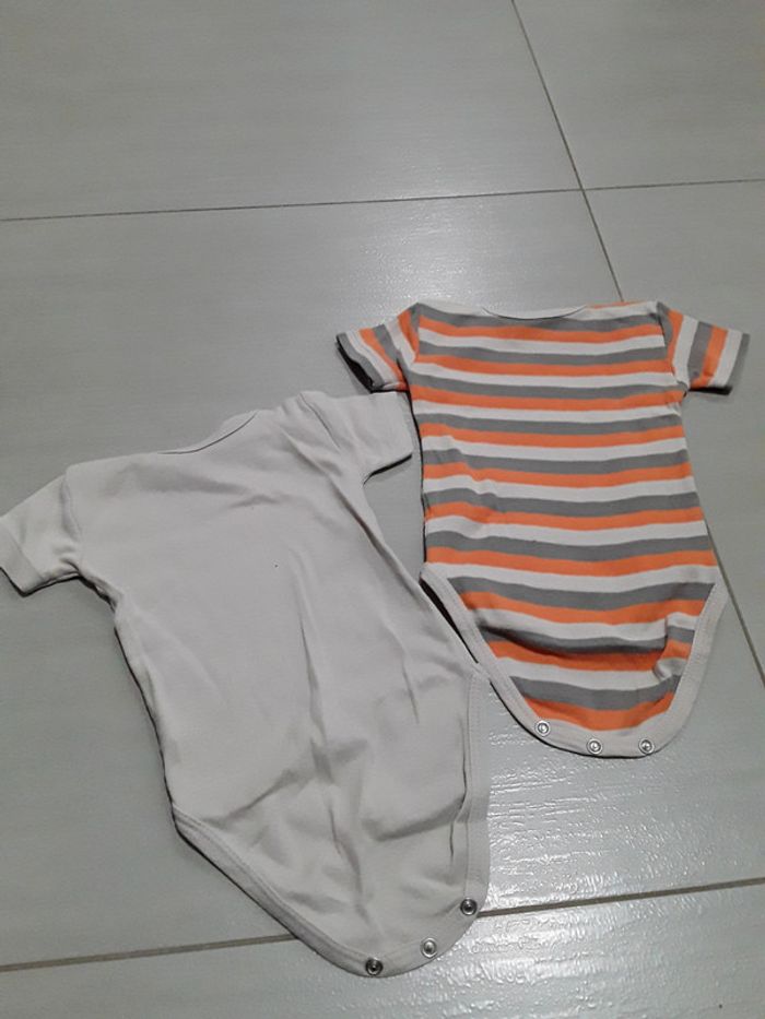 Lot de 2 bodies 3 mois - photo numéro 2