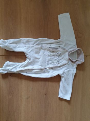 Pyjama velours 1 mois