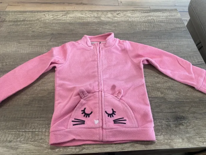 Gilet polaire chat