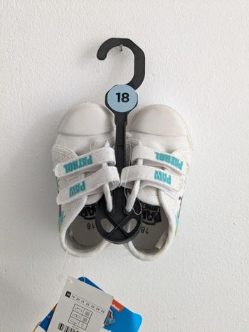 Baskets bébé 18 paw patrol