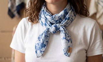 Foulard Chèche JAPAN RAGS "Noumea" - NEUF avec étiquettes