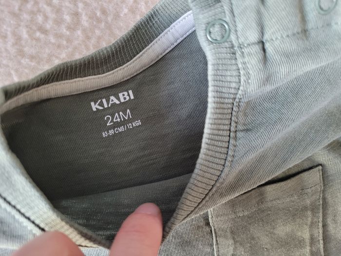 T-shirt manches longues kiabi 24 mois 89 cm - photo numéro 3