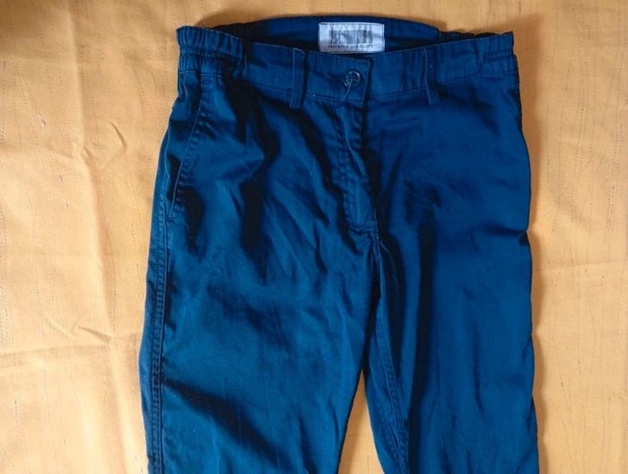 Pantalon bleu marine femme taille 32.34 - photo numéro 6