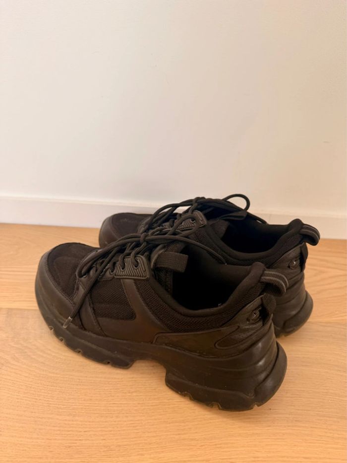 Basket Zara chaussures zapatillas sport shoes tennis Schoenen Scarpe zapatos sapatos Esporte noir - photo numéro 8