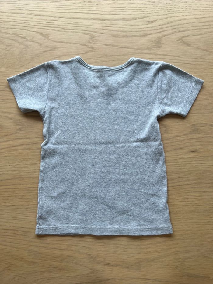 tee shirt simple gris - photo numéro 2