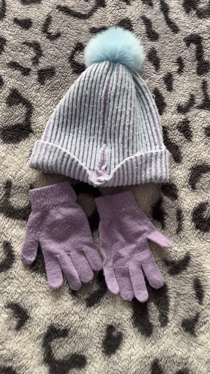 Bonnet + gant stitch 5/9 ans - photo numéro 2
