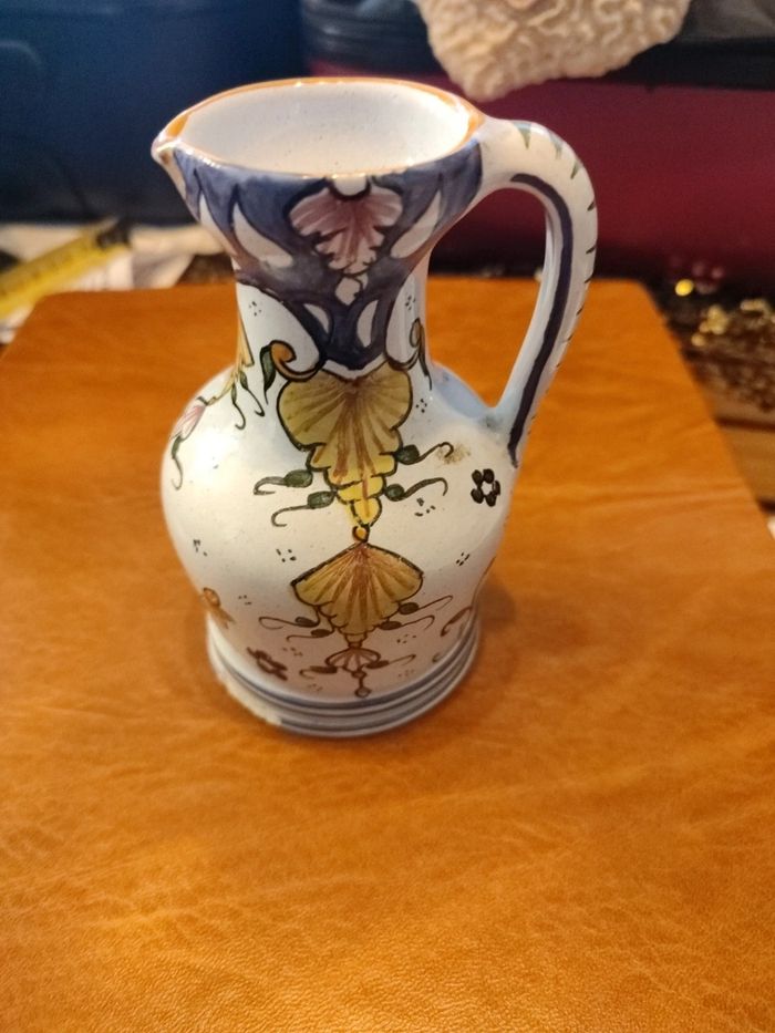 Pichet faience de rouen - photo numéro 3