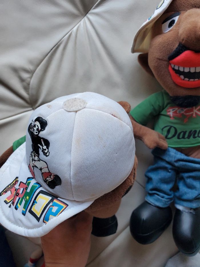 2 peluches rock dance vintage - photo numéro 2