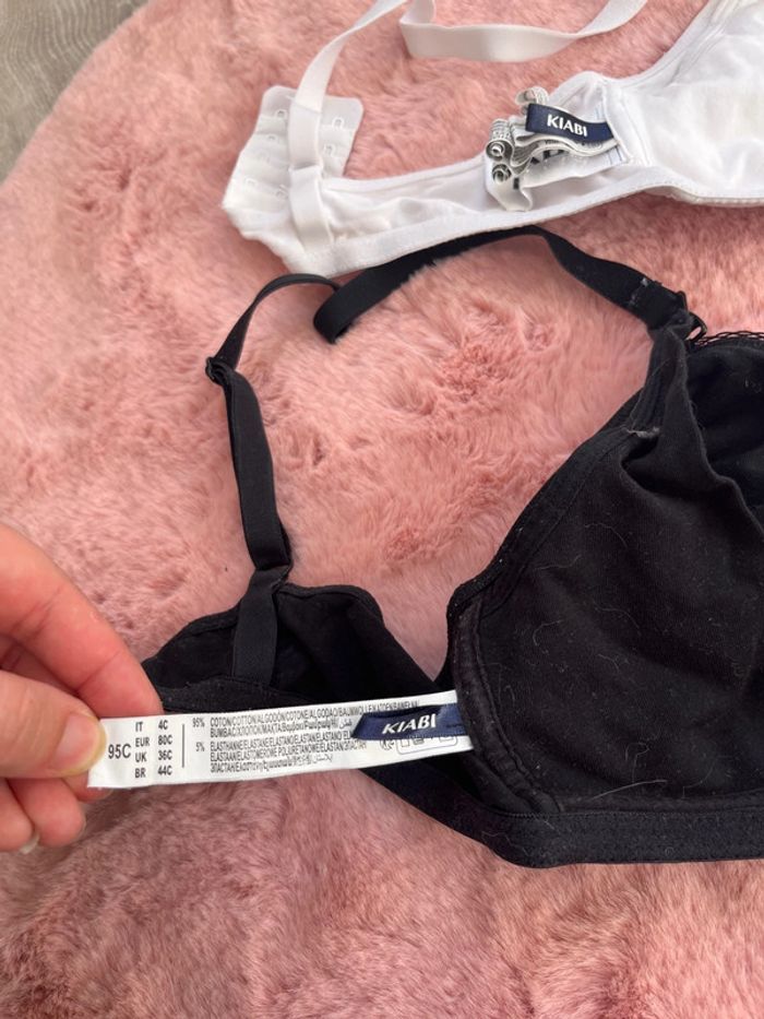 Lot 2 soutien gorge allaitement 95C - photo numéro 5