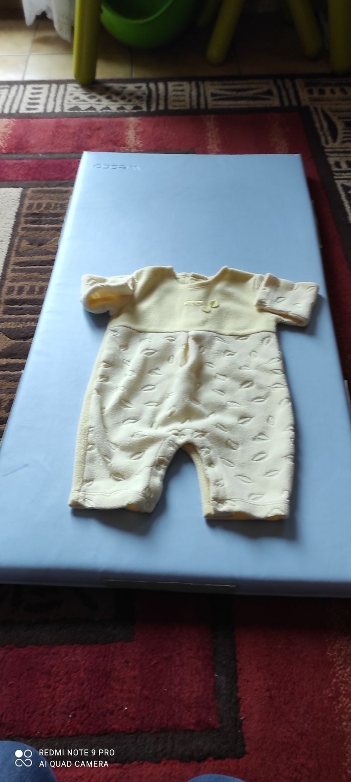 Lot 3 grenouillères polaire La redoute 3 mois - photo numéro 4