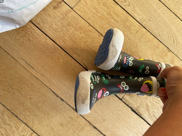 Bottes Aigle avec motif, pointure 23 - photo numéro 5