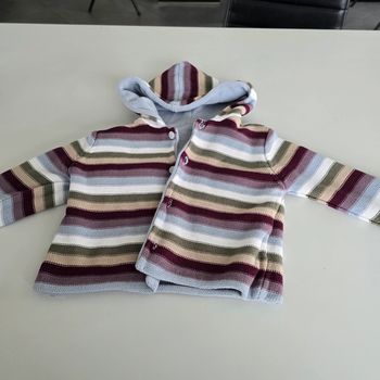 Gilet epais reverse - verbaudet - 12 mois