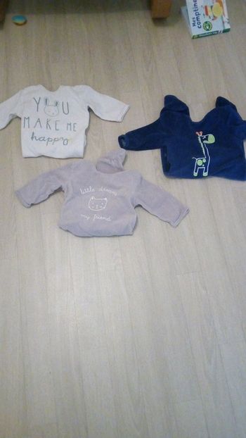 Lot de 3 pyjamas