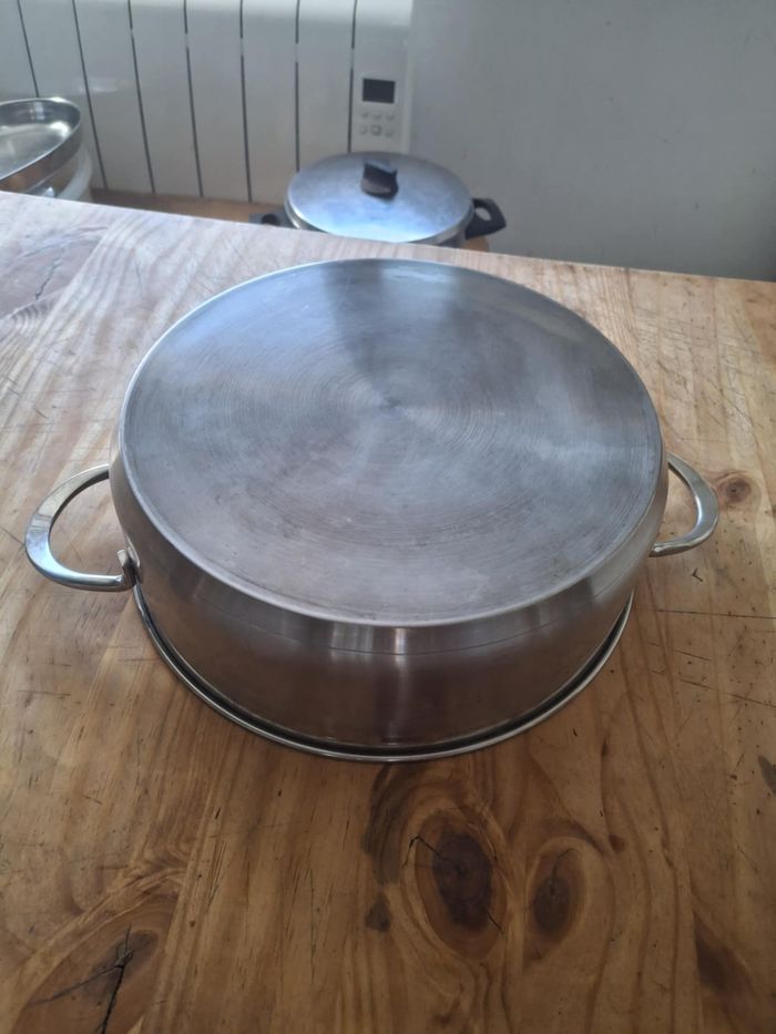 Sauteuse - faitout bas en inox tout feux sauf induction - photo numéro 2