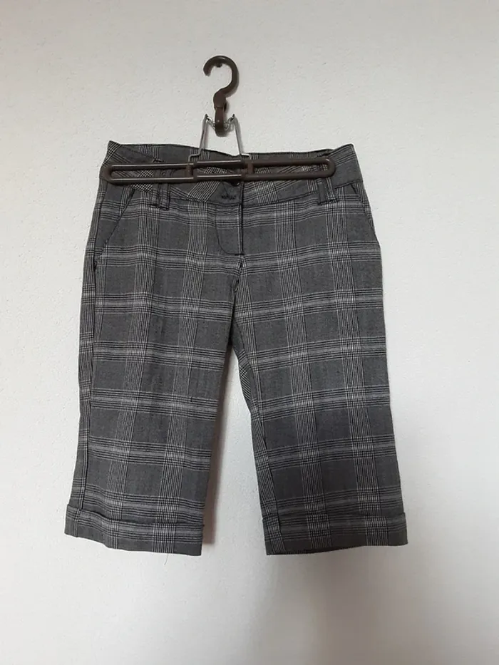 Pantalon vichy à grandx carreaux
