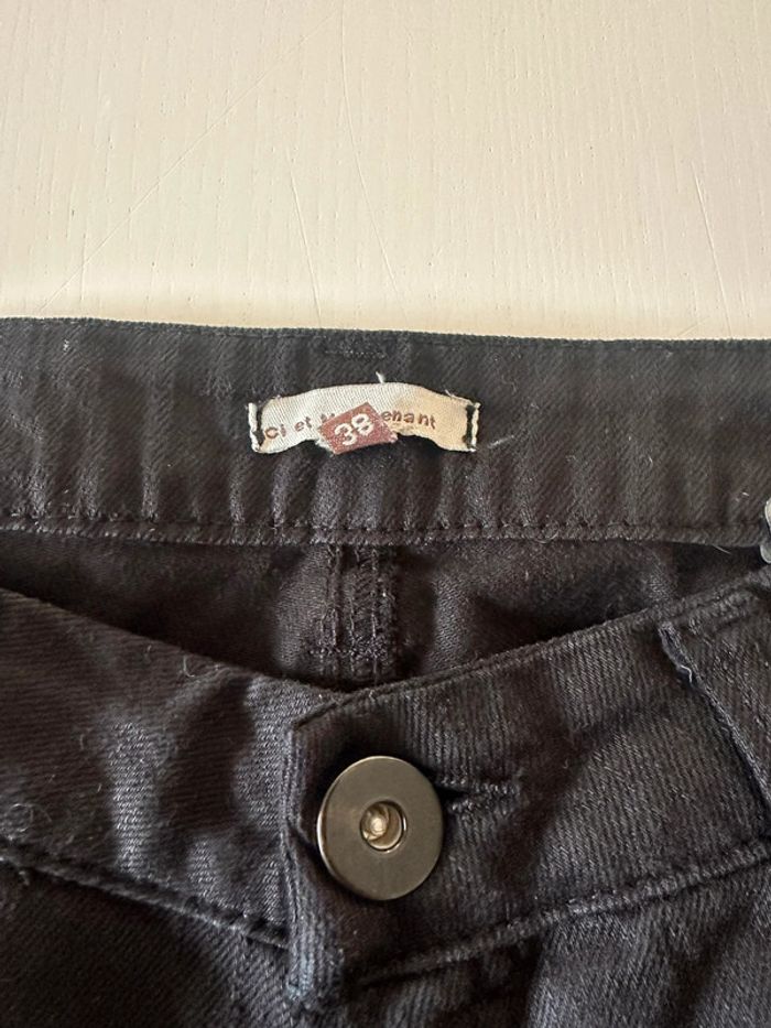 Jeans noir Ici et Maintenant - photo numéro 3