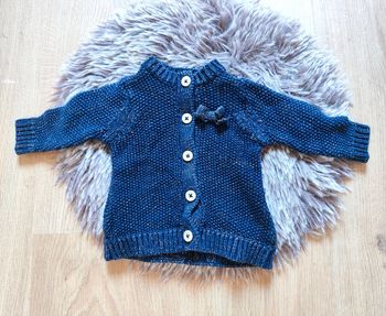Gilet maille marine et or Creeks 1 mois 🔄