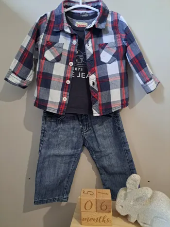 Ensemble 3 pièces - Levi's & Tape à l'oeil - 6 mois