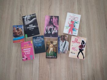 🌸Lot de 9 livres de romance. 102->38€🌸