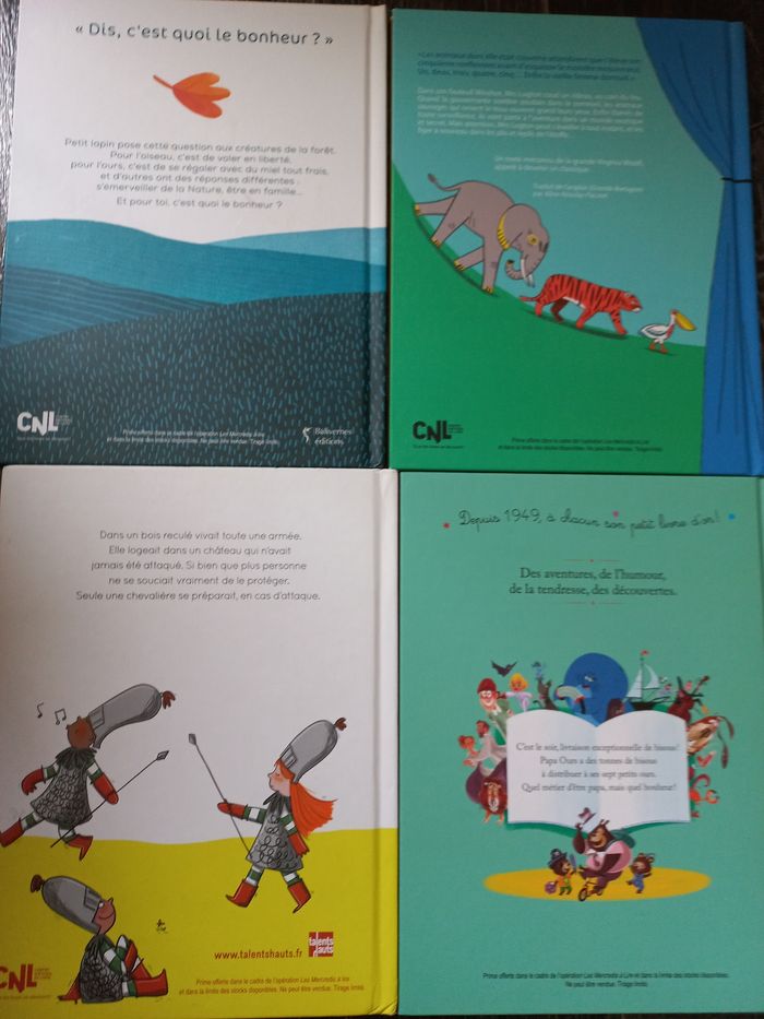 Lot 4 livres les mercredi à lire enfant - photo numéro 2