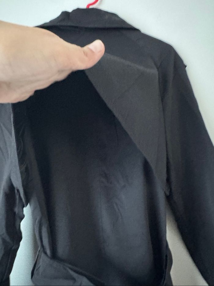 🧥 trench noir - femme - taille M - HD diffusion - neuf sans étiquette - photo numéro 7