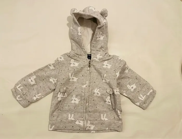 Sweat lapin fille 9 mois Kiabi