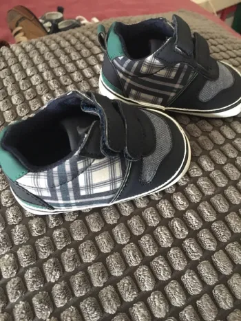 Basket bébé garçon Tape a l’œil T.3-6 mois