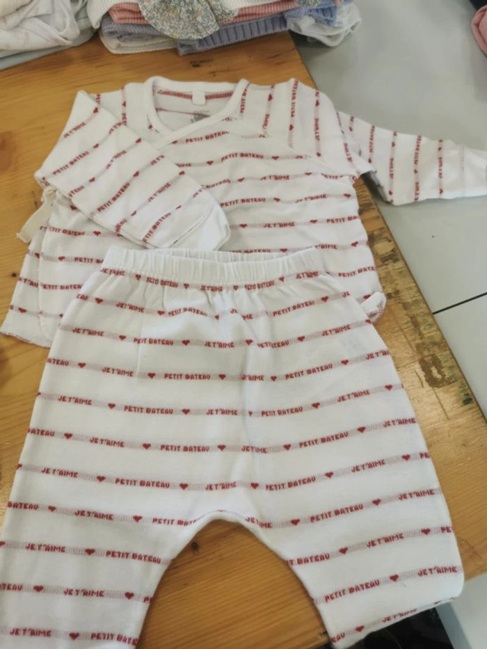 Ensemble Petit Bateau 6M
